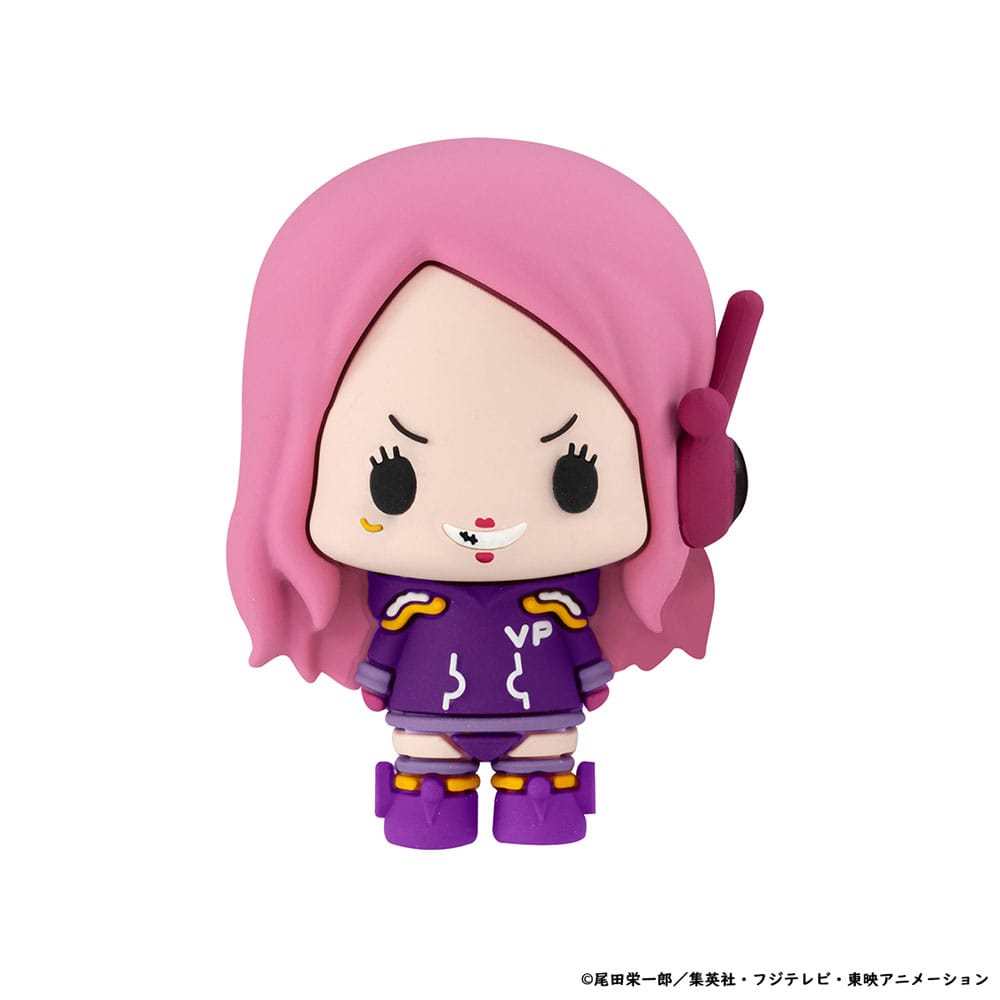 One Piece, Blind Box, Megahouse, Chokorin Mascot Series Sammelfiguren Egghead Ver., ca. 5 cm