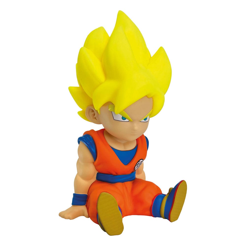 Son Goku Super Saiyan , Dragon Ball,  Spardose,  Plastoy, ca. 19 cm