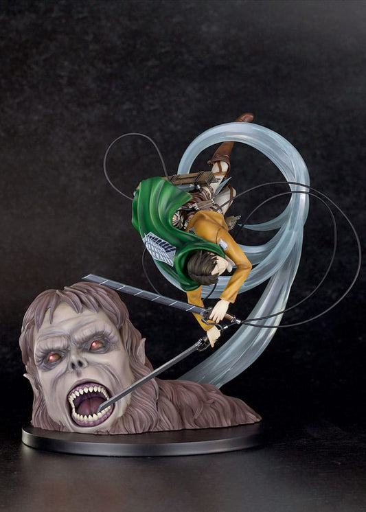 Levi vs. Beast Titan Ver., Attack on Titan, Proof, ca. 28 cm