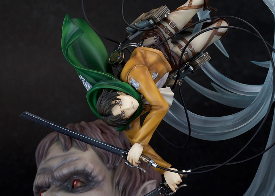 Levi vs. Beast Titan Ver., Attack on Titan, Proof, ca. 28 cm