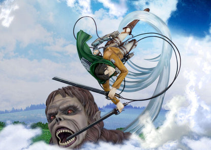 Levi vs. Beast Titan Ver., Attack on Titan, Proof, ca. 28 cm
