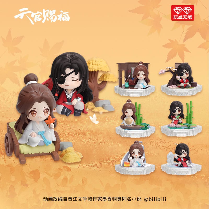Heaven Official's Blessing, Blind Box, bili bili, Four Season Companion, ca. 9 cm