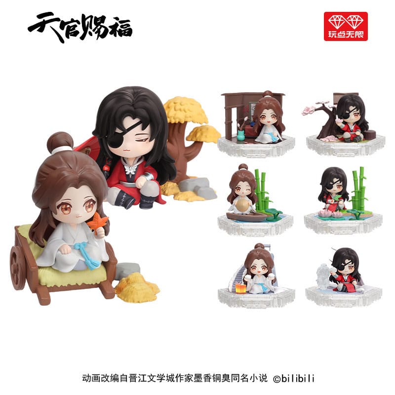 Heaven Official's Blessing, Blind Box, bili bili, Four Season Companion, ca. 9 cm