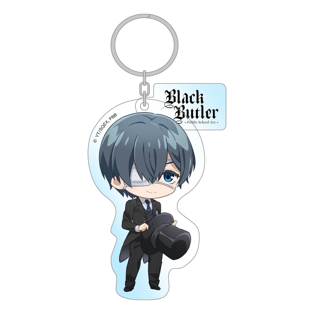 Ciel, Black Butler: Public School Arc, Sakami, Acryl Schlüsselanhänger, ca. 7cm
