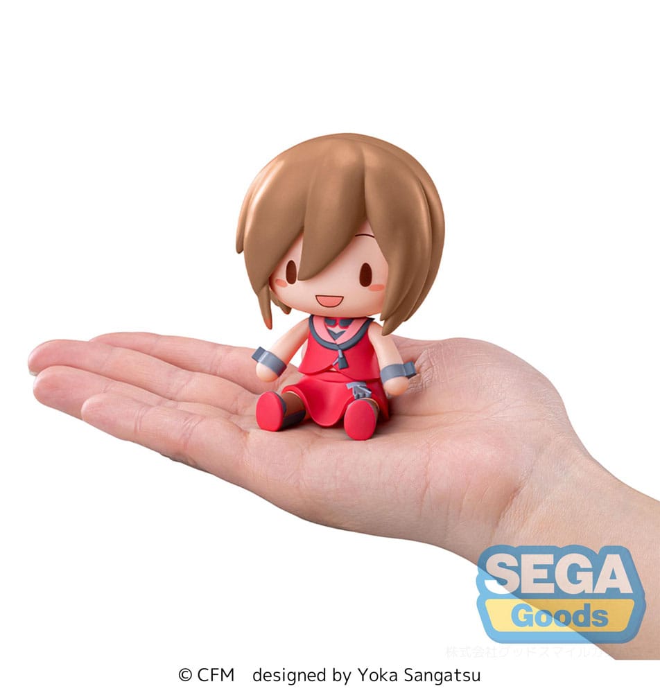 Meiko, Vocaloids, SEGA, Chibi Figur, ca. 8 cm