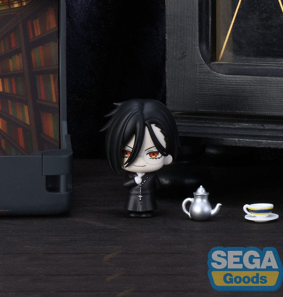 Sebastian Michaelis, Black Butler: Public School Arc, SEGA, Petite World Memories Mini Figur, ca. 8 cm