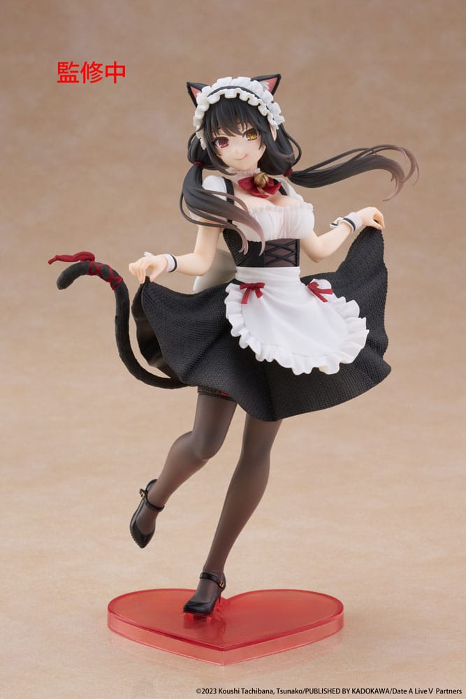 Kurumi Tokisaki Cat Ear Maid Ver., Date A Live V, TAITO, ca. 18 cm