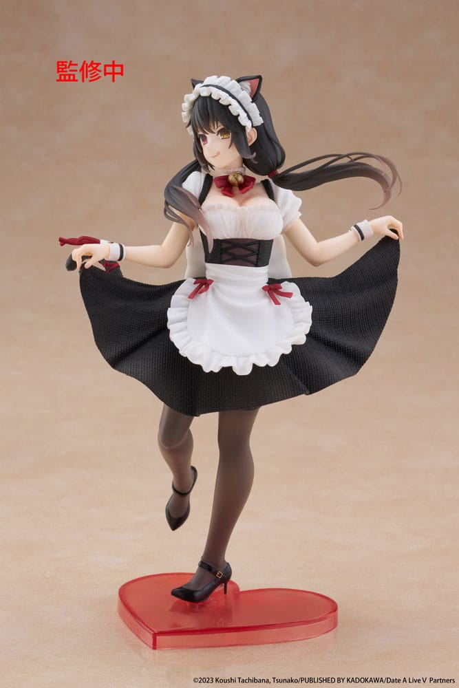 Kurumi Tokisaki Cat Ear Maid Ver., Date A Live V, TAITO, ca. 18 cm