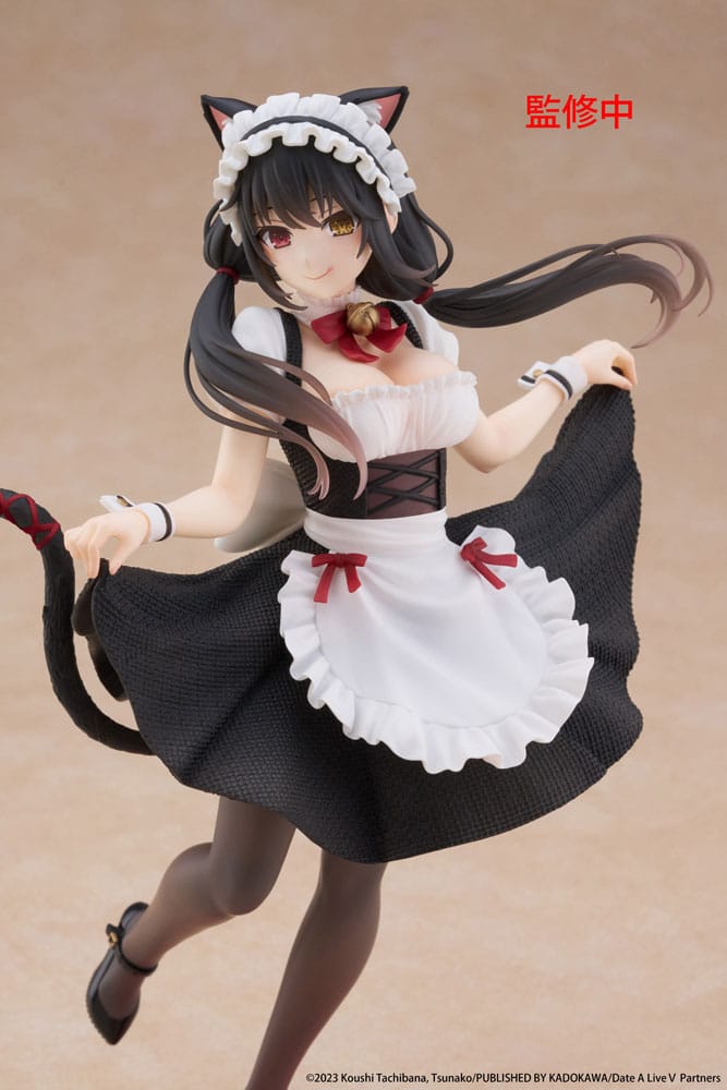 Kurumi Tokisaki Cat Ear Maid Ver., Date A Live V, TAITO, ca. 18 cm