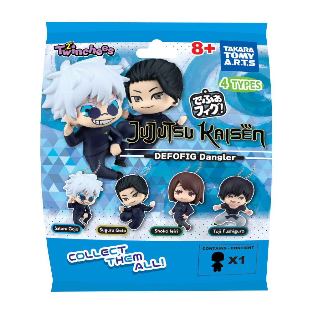 Jujutsu Kaisen, Blind Box, Takara Tomy, Twinchees, Defofig! Danglers, ca. 5 cm